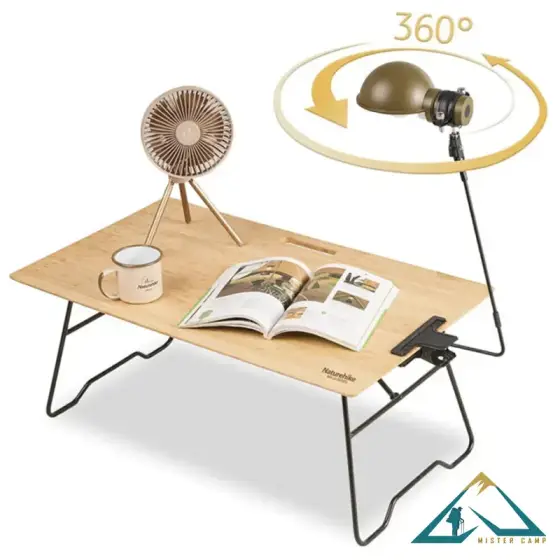 چراغ کمپینگ گیره‌ دار نیچرهایک مدل NH22ZM002