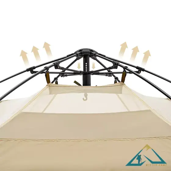 چادر حمام 2 کابین نیچرهایک مدل NH22ZP006