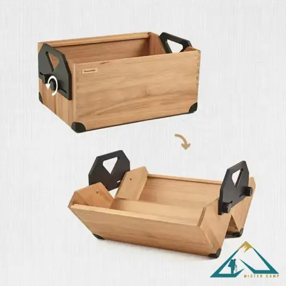 جعبه چوبی چندکاره 50 لیتر نیچرهایک مدل NH21SNX07