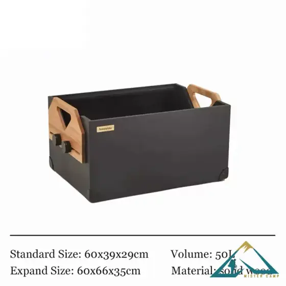 جعبه چوبی چندکاره 50 لیتر نیچرهایک مدل NH21SNX07