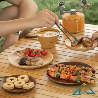 بشقاب چوبی سفری نیچرهایک مدل NH20CJ013