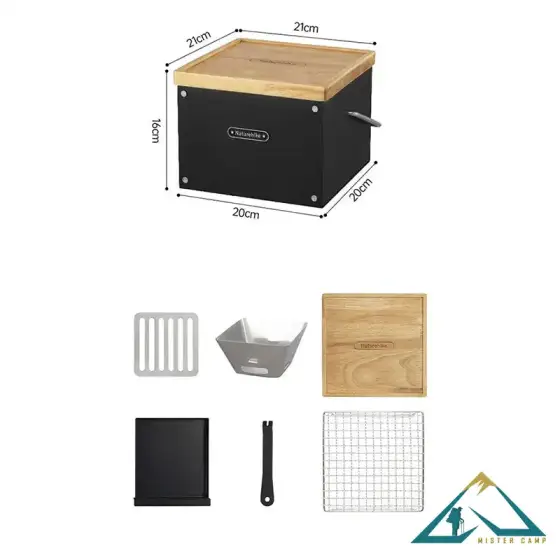بخاری زغالی کمپینگ نیچرهایک مدل CNK2300CF010