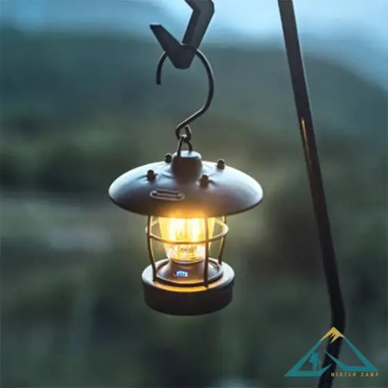چراغ آویز کمپینگ رترو بلک داگ مدل BD-LYD010