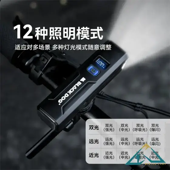 چراغ جلوی دوچرخه T1 بلک داگ مدل CBD2450ZM015