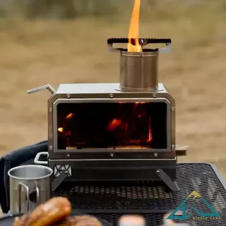 بخاری هیزمی کمپینگ ماونتین هایکر مدل SZK841
